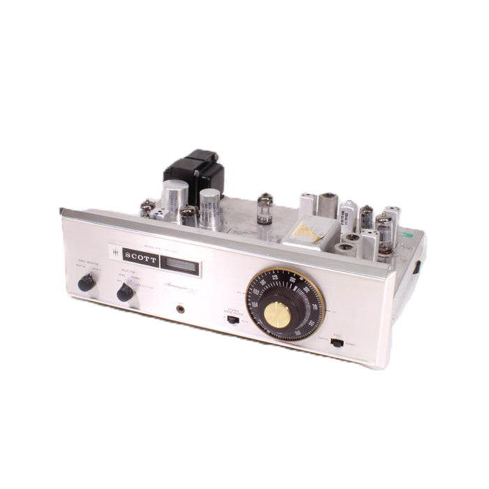 Scott Stereomaster 350-C FM MPX Stereo Tube Tuner Silver Face (No Cabinet)-Audio Amplifiers-SpenCertified-vintage-refurbished-electronics