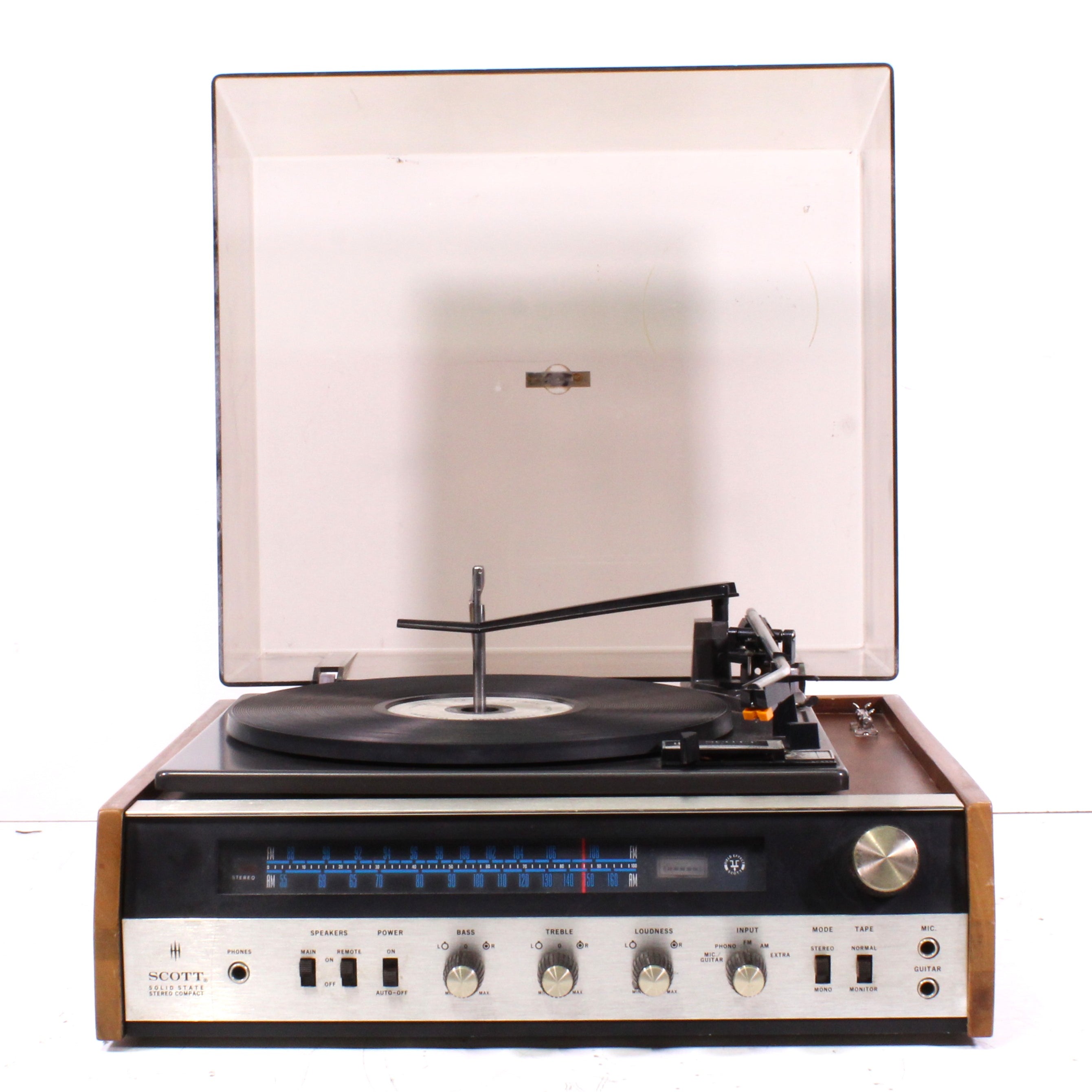 Scott Type 712 Solid State AM FM Stereo Turntable Compact Music System ...