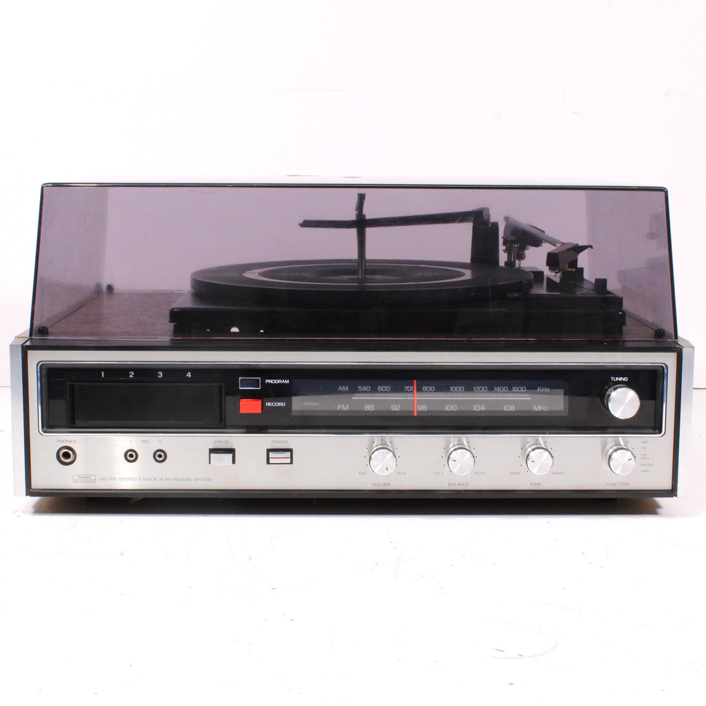 Sears 400.91712 700 AM/FM Stereo 8 Track Turntable Music System