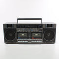 Sears 564.21383451 LXI Series AM FM Radio Double Cassette Recorder Boombox