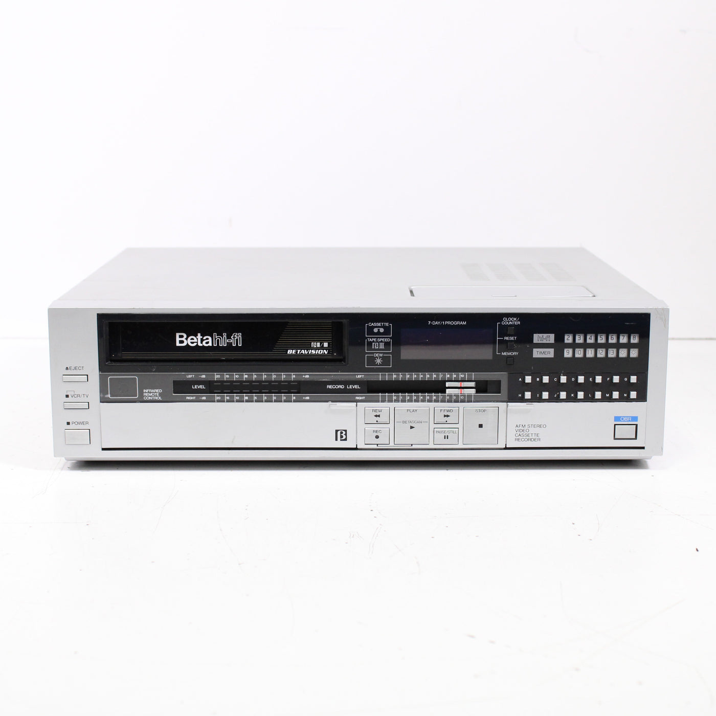 Sears 564.53410451 Betamax Video Tape Recorder Player Silver with Remo ...