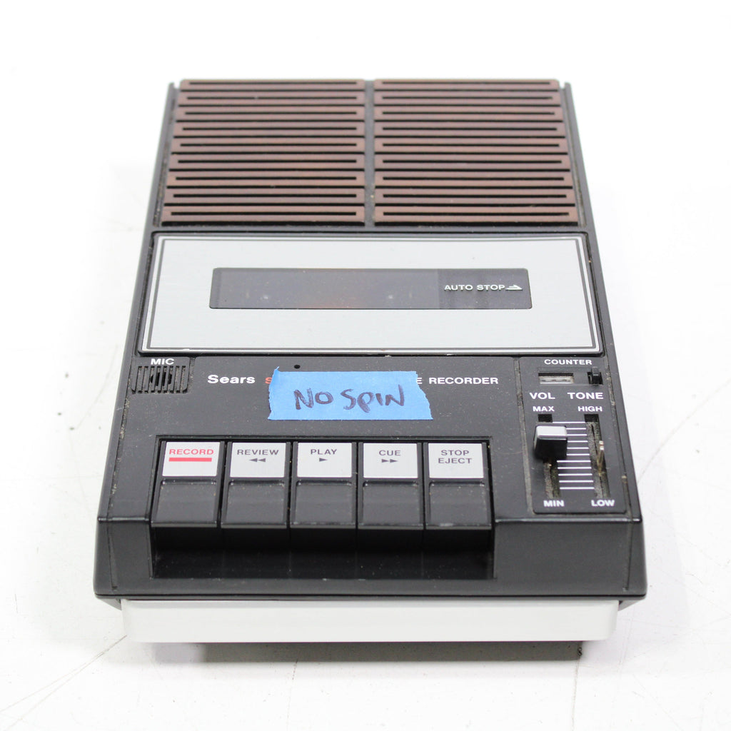 Sears 799.21672500 Solid State Cassette Recorder Player Wood Grain (AS