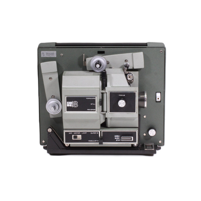Sears Du-All Eight Dual 8mm / Super 8 Automatic Threading Movie Projector (ORIGINAL BOX)-Projectors-SpenCertified-vintage-refurbished-electronics