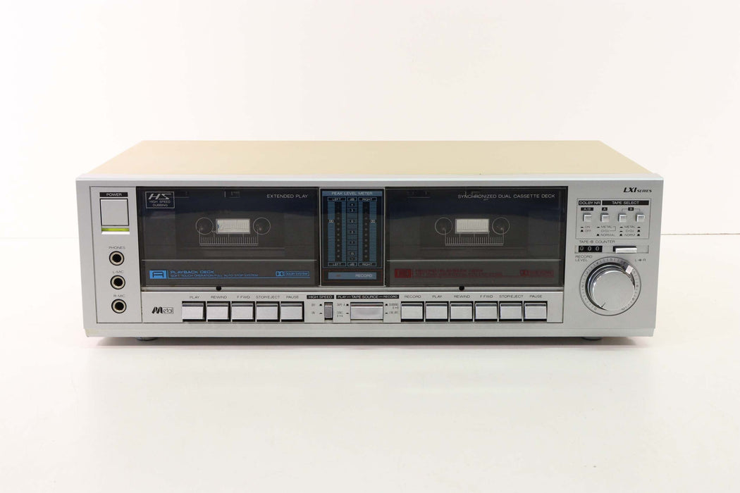 Sears & Roebuck LXI Synthesizer Dual Cassette Deck Model: 564.93282450-Cassette Players & Recorders-SpenCertified-vintage-refurbished-electronics