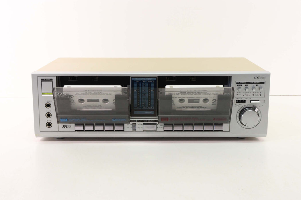 Sears & Roebuck LXI Synthesizer Dual Cassette Deck Model: 564.93282450-Cassette Players & Recorders-SpenCertified-vintage-refurbished-electronics