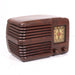 Sentinel 240-W Vintage AM FM Tabletop Tube Radio (1940s) (AS IS)-Radios-SpenCertified-vintage-refurbished-electronics