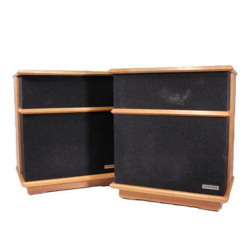 Sentry Model 100 Vintage Floor Speaker Pair w/ Built-In Wheels-Speakers-SpenCertified-vintage-refurbished-electronics