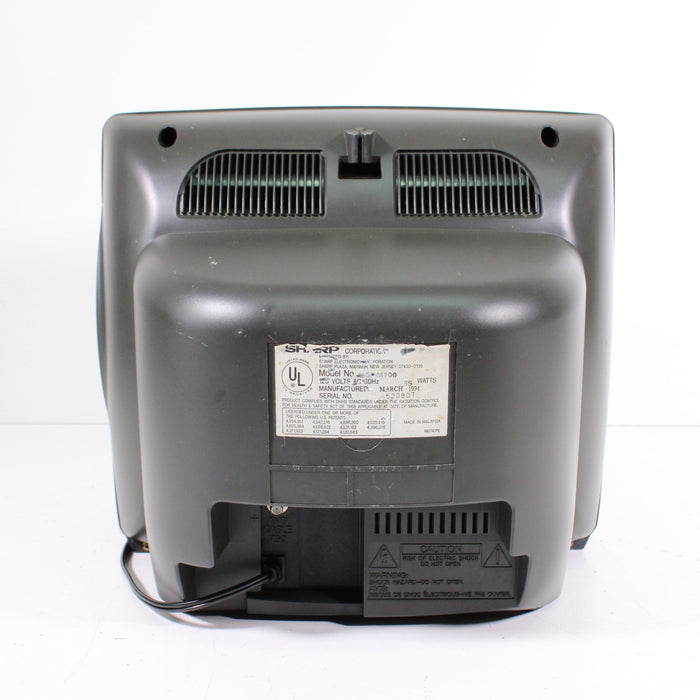 Sharp 13F-M100 13" CRT Television Retro Tube TV-Televisions-SpenCertified-vintage-refurbished-electronics