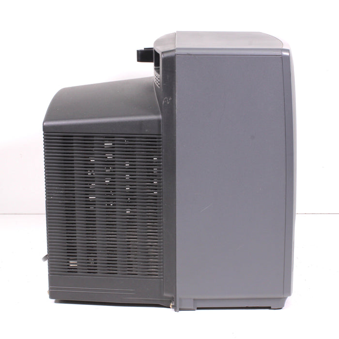 Sharp 13VT-L100 13" CRT Television TV VCR Combo RF, Mono AV Inputs (1999) (AS IS)-Televisions-SpenCertified-vintage-refurbished-electronics