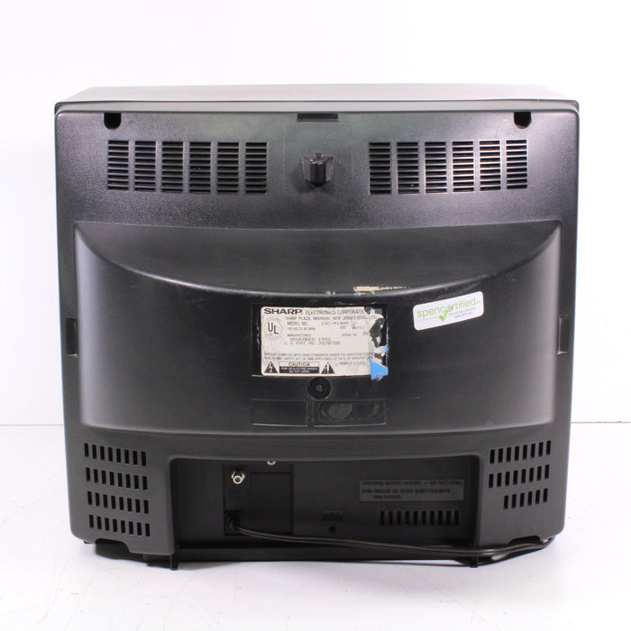 Sharp 19C-M100R 19" CRT Television Retro Color Tube TV RF (1992)-Televisions-SpenCertified-vintage-refurbished-electronics