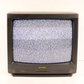 Sharp 19E-M40R Retro Television with Linytron Closed Captioning