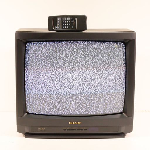 Sharp 19E-M40R Retro Television with Linytron Closed Captioning-Televisions-SpenCertified-vintage-refurbished-electronics