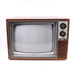 Sharp 25J01 25" CRT Color Television Linytron Plus Retro Wood Case (1984)-Televisions-SpenCertified-vintage-refurbished-electronics