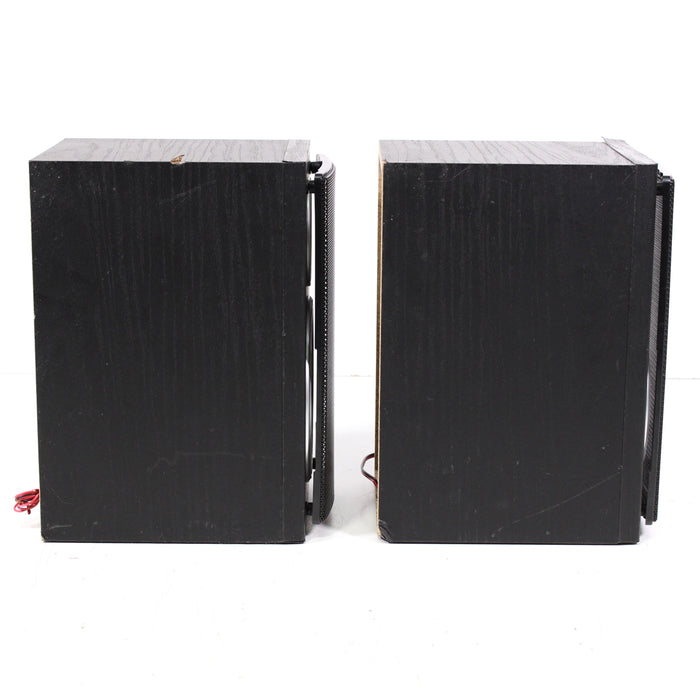 Sharp CP-DK257N Small Bookshelf Speaker Pair for Component System-Speakers-SpenCertified-vintage-refurbished-electronics