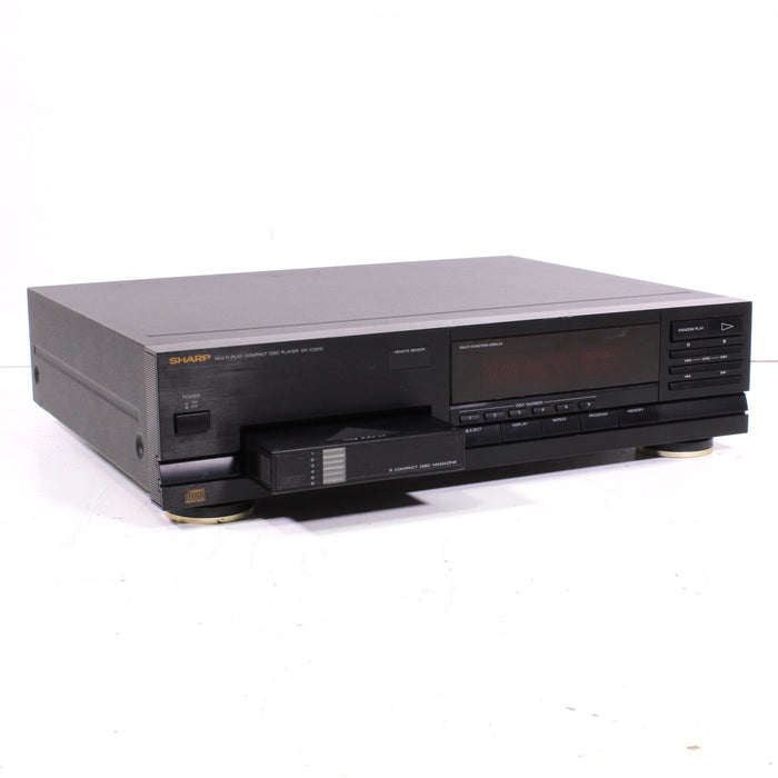 Sharp DX-C3510 6-Disc Magazine Cartridge Style Slide-in Tray CD Player (1989)-CD Players & Recorders-SpenCertified-vintage-refurbished-electronics