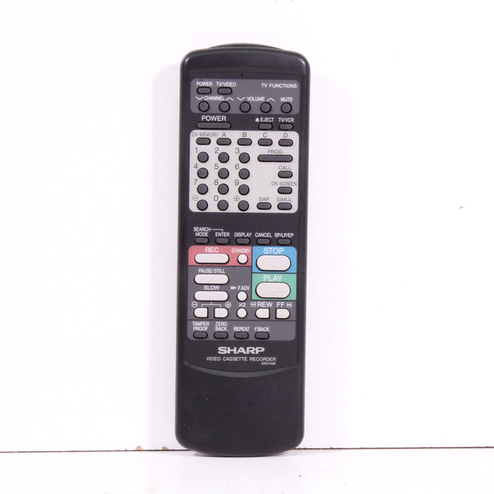 Sharp G0574GE Remote Control for VCR VCA610U and More-Remote Controls-SpenCertified-vintage-refurbished-electronics