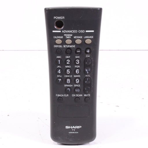 Sharp G0938CESA Remote Control for TV 25ES110 and More-Remote Controls-SpenCertified-vintage-refurbished-electronics