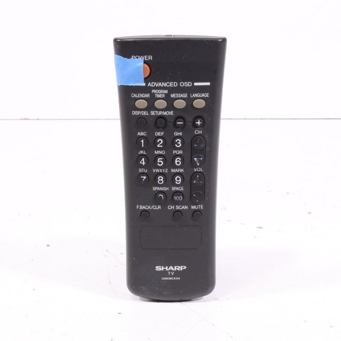 Sharp G0938CESA Remote Control for TV 25ES110 and More-Remote Controls-SpenCertified-vintage-refurbished-electronics