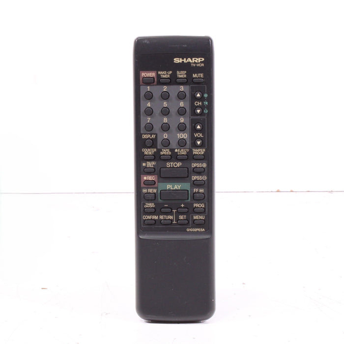 Sharp G1032PESA Remote Control for TV/VCR Combo-Remote Controls-SpenCertified-vintage-refurbished-electronics