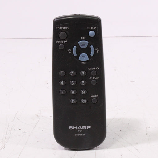 Sharp G1124CESA Remote Control for TV 19GM60 and more-Remote Controls-SpenCertified-vintage-refurbished-electronics