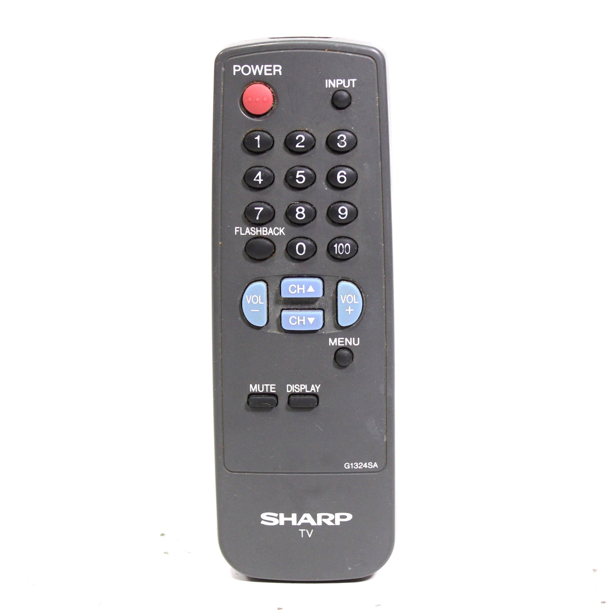 Sharp G1324SA Remote Control for CRT Television 25L-S100 and More ...