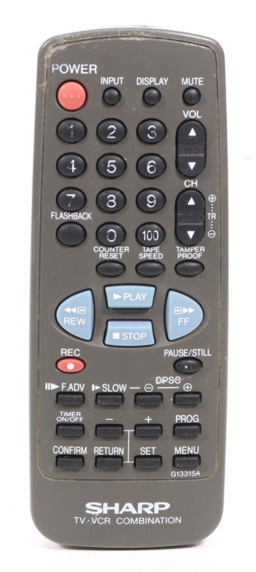 Sharp G1331SA Remote Control for TV VCR 13VT-L200 13VT-N200-Remote Controls-SpenCertified-vintage-refurbished-electronics