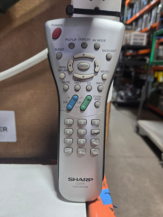 Sharp GA293WJSA LCDTV Remote Control LC13B6 LC-20B6USR LC-15B8US LC-20B9US-Remote Controls-SpenCertified-vintage-refurbished-electronics
