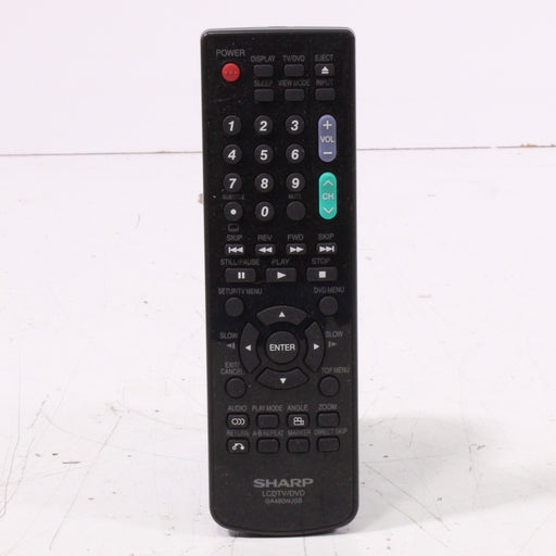 Sharp GA480WJSB Remote Control for LCD TV/DVD LC22DV27UT and more-Remote Controls-SpenCertified-vintage-refurbished-electronics
