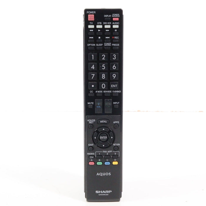 Sharp GA935WJSA Remote Control for TV LC-52LE832U and More-Remote Controls-SpenCertified-vintage-refurbished-electronics