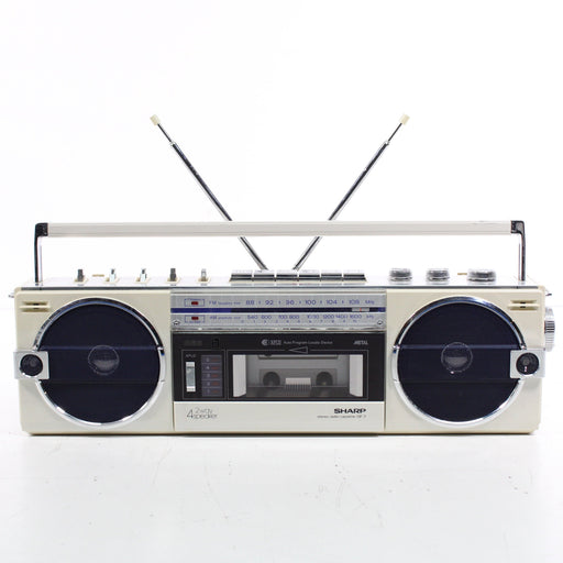 Sharp GF-7 Portable AM FM Stereo Radio Cassette Player Recorder-Radios-SpenCertified-vintage-refurbished-electronics