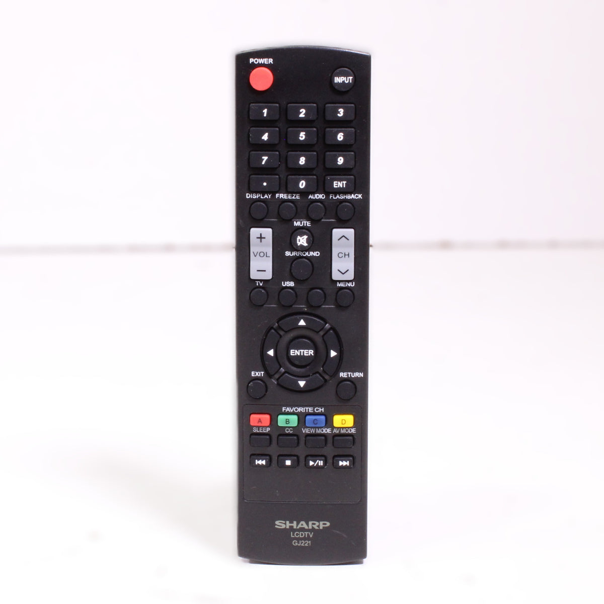 Sharp GJ221 Remote Control for LCD TV LC-26SV490U and More — SpenCertified