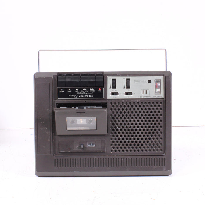 Sharp RD-665AV Portable Stereo Cassette Deck Vintage-Cassette Players & Recorders-SpenCertified-vintage-refurbished-electronics