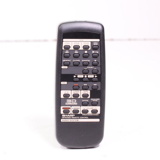 Sharp RRMCG0064AWSA Remote Control for Mini CD Component System CD-C3000-Remote Controls-SpenCertified-vintage-refurbished-electronics