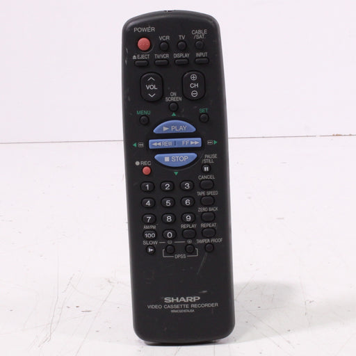 Sharp RRMCG0167AJSA Remote Control for VCR-Remote Controls-SpenCertified-vintage-refurbished-electronics