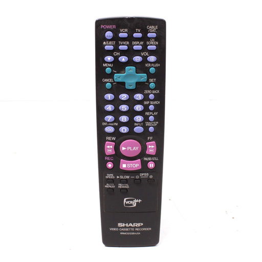 Sharp RRMCG1238AJSA Remote Control for Sharp VC-H815U VCR-Remote Controls-SpenCertified-vintage-refurbished-electronics