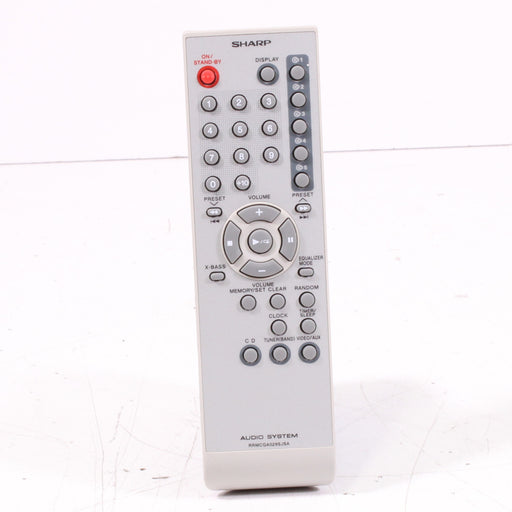 Sharp RRMCGA029SJSA Remote Control for Micro Component Audio System XLMP60-Remote Controls-SpenCertified-vintage-refurbished-electronics
