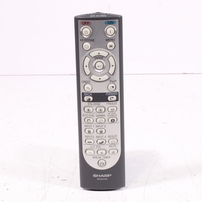 Sharp RRMCGA029WJSA Remote Control for LCD Projector XG-C50X and more-Remote Controls-SpenCertified-vintage-refurbished-electronics