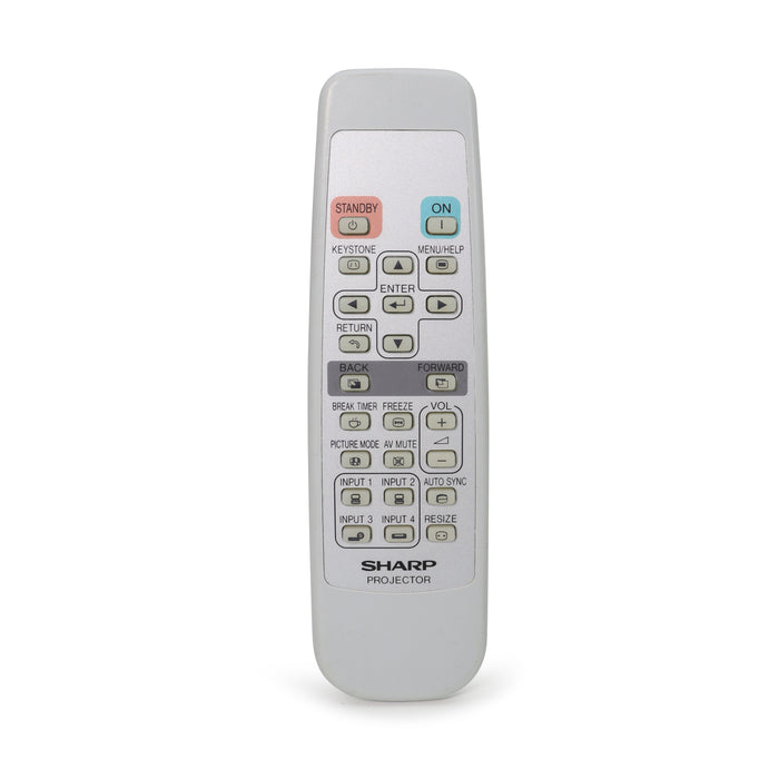 Sharp RRMCGA398WJSA DLP Projector Remote Control for Model PG-MB56X and More-Remote-SpenCertified-refurbished-vintage-electonics