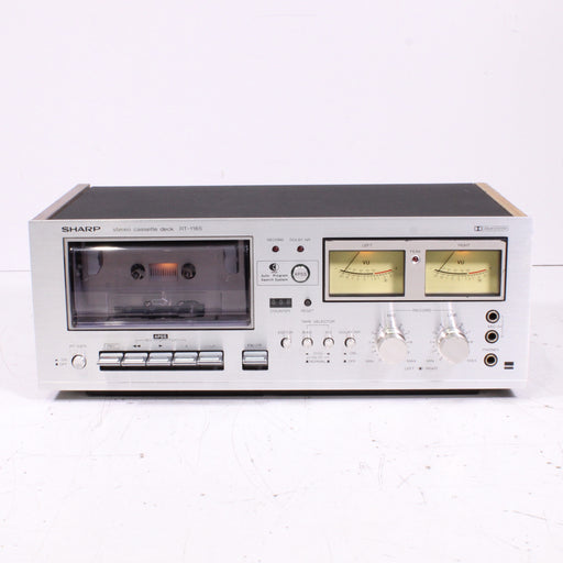 Sharp RT-1165 Stereo Cassette Deck Dolby NR Silver Face Vintage-Cassette Players & Recorders-SpenCertified-vintage-refurbished-electronics