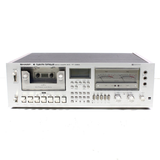 Sharp RT-3388A Computer Controlled Stereo Cassette Deck (1979)-Cassette Players & Recorders-SpenCertified-vintage-refurbished-electronics