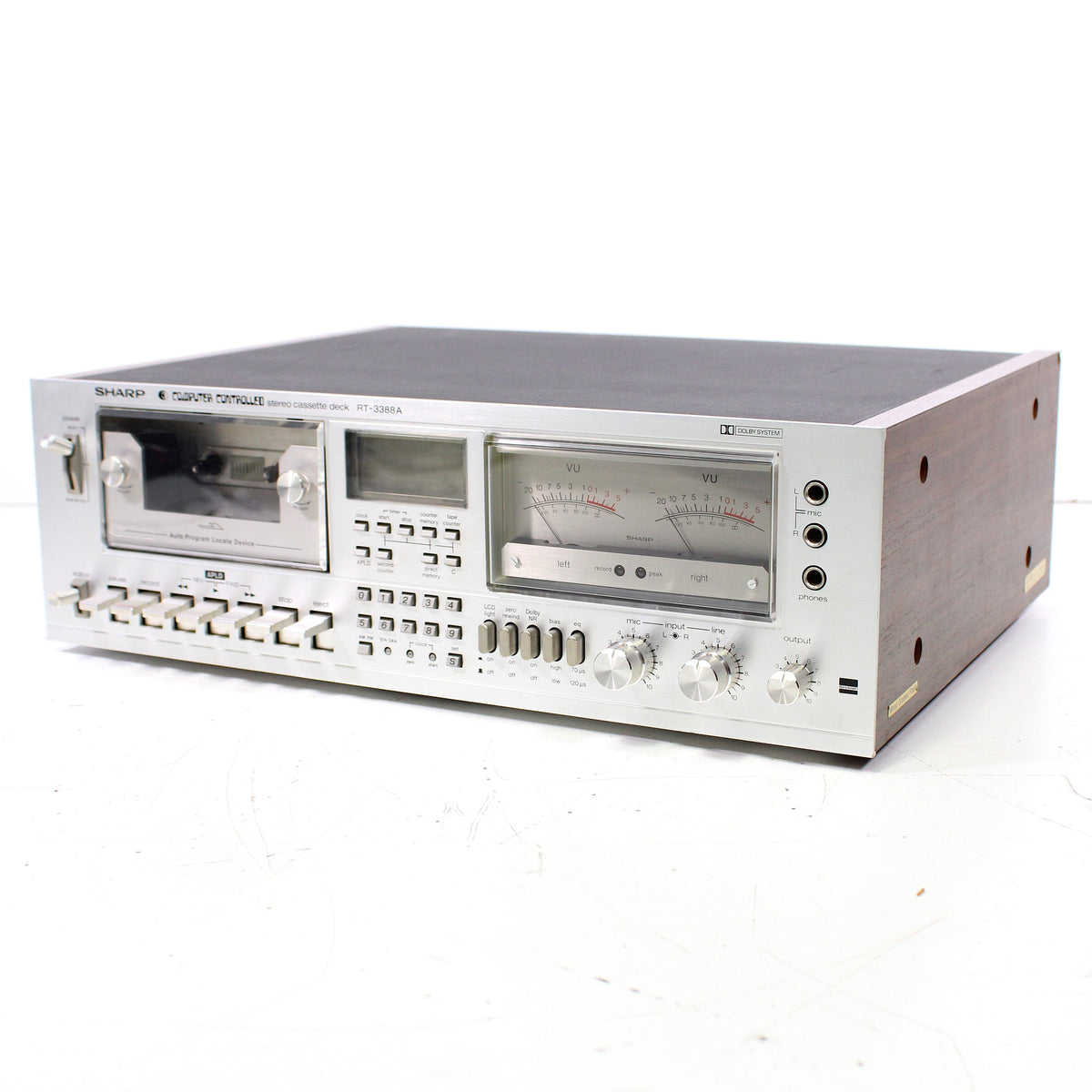 Sharp RT-3388A Computer Controlled Stereo Cassette Deck (1979 ...