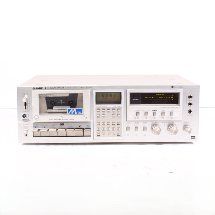 Sharp RT-4488 Computer Controlled Stereo Cassette Deck-Cassette Players & Recorders-SpenCertified-vintage-refurbished-electronics