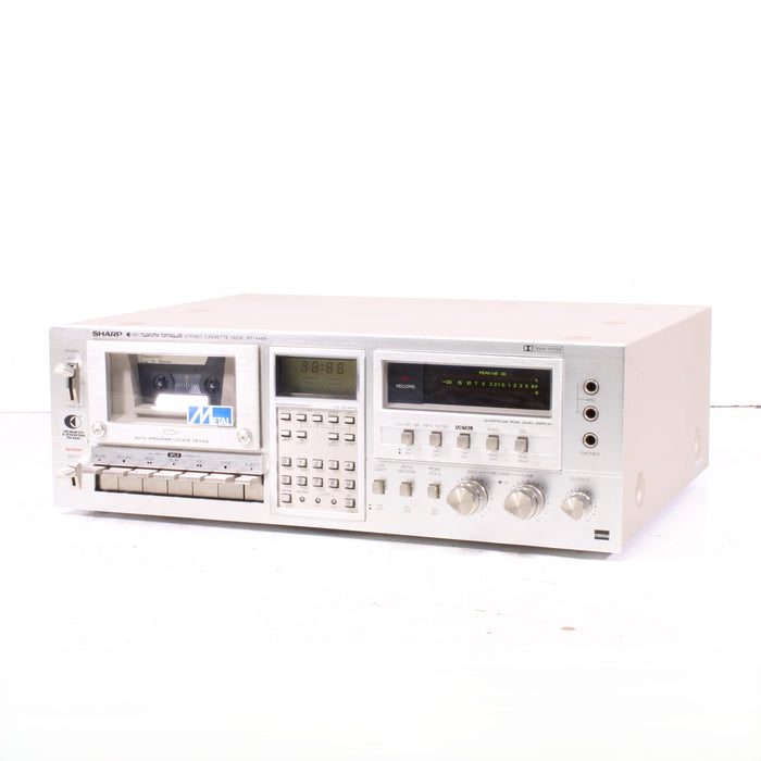 Sharp RT-4488 Computer Controlled Stereo Cassette Deck-Cassette Players & Recorders-SpenCertified-vintage-refurbished-electronics