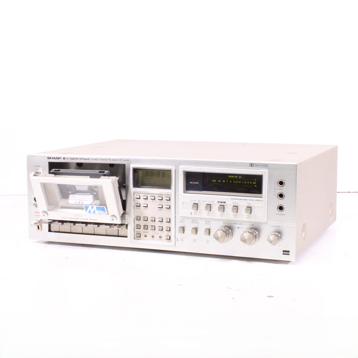 Sharp RT-4488 Computer Controlled Stereo Cassette Deck-Cassette Players & Recorders-SpenCertified-vintage-refurbished-electronics