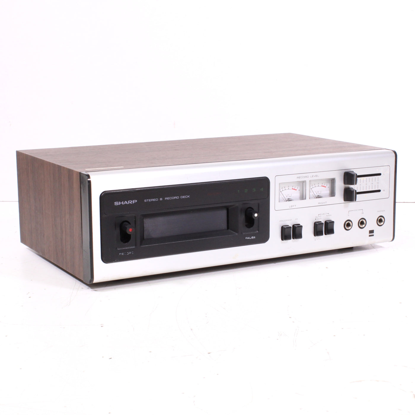 Sharp Type Recorder Sharp RT-820 8-Track Cartridge Stereo Tape Player Recorder Deck ...