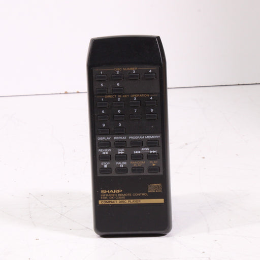 Sharp Remote Control for 6-Disc CD Player DX-C3510-Remote Controls-SpenCertified-vintage-refurbished-electronics