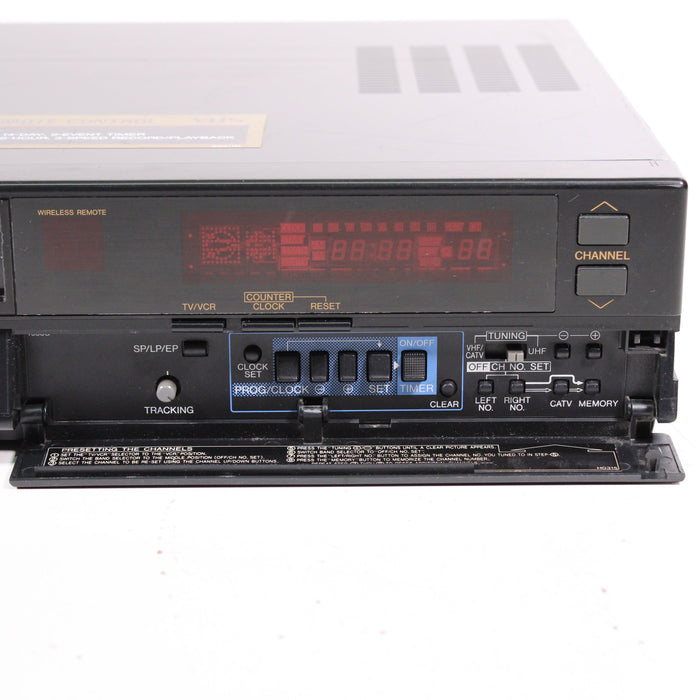 Sharp VC-7843U HQ Plus Double Comb Filter VCR VHS Player Recorder-VCRs-SpenCertified-vintage-refurbished-electronics