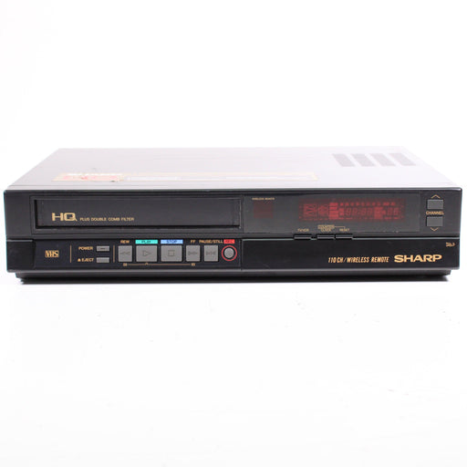 Sharp VC-7843U HQ Plus Double Comb Filter VCR VHS Player Recorder-VCRs-SpenCertified-vintage-refurbished-electronics