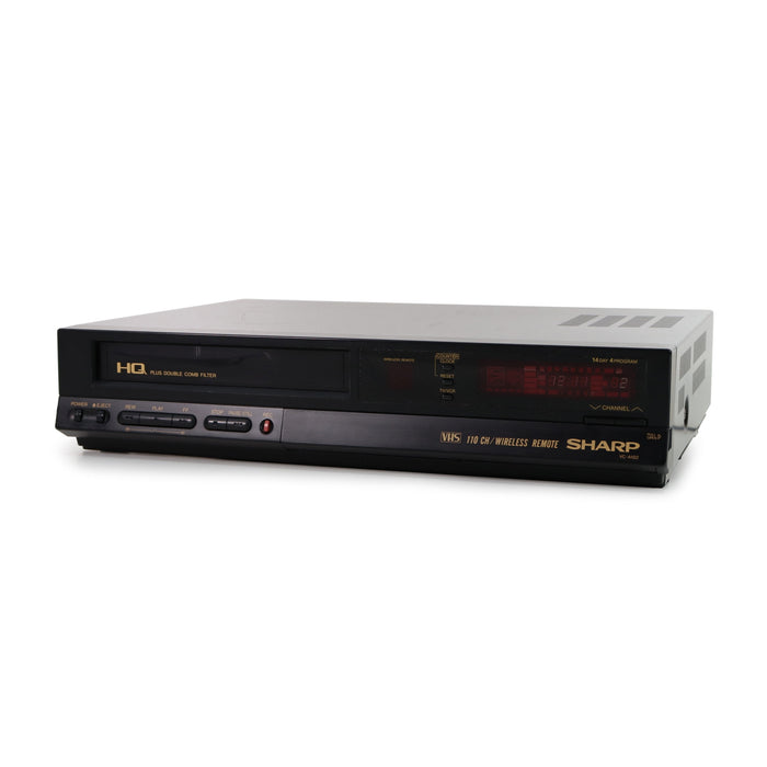 SHARP VC-A102U VCR Video Cassette Recorder-Electronics-SpenCertified-refurbished-vintage-electonics