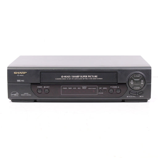 Sharp VC-A400 VCR VHS Player Recorder SQPB S-VHS Quasi Playback-VCRs-SpenCertified-vintage-refurbished-electronics